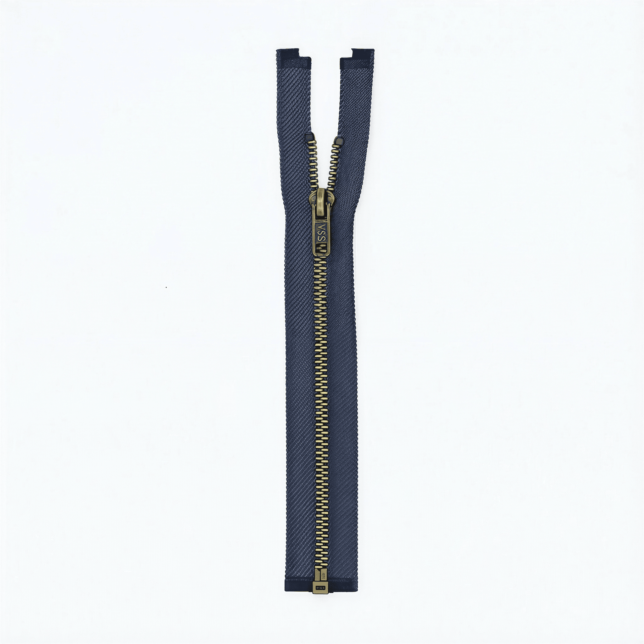 牛仔布金属拉链